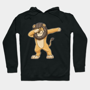 Lion at Hip Hop Dance Dab Hoodie